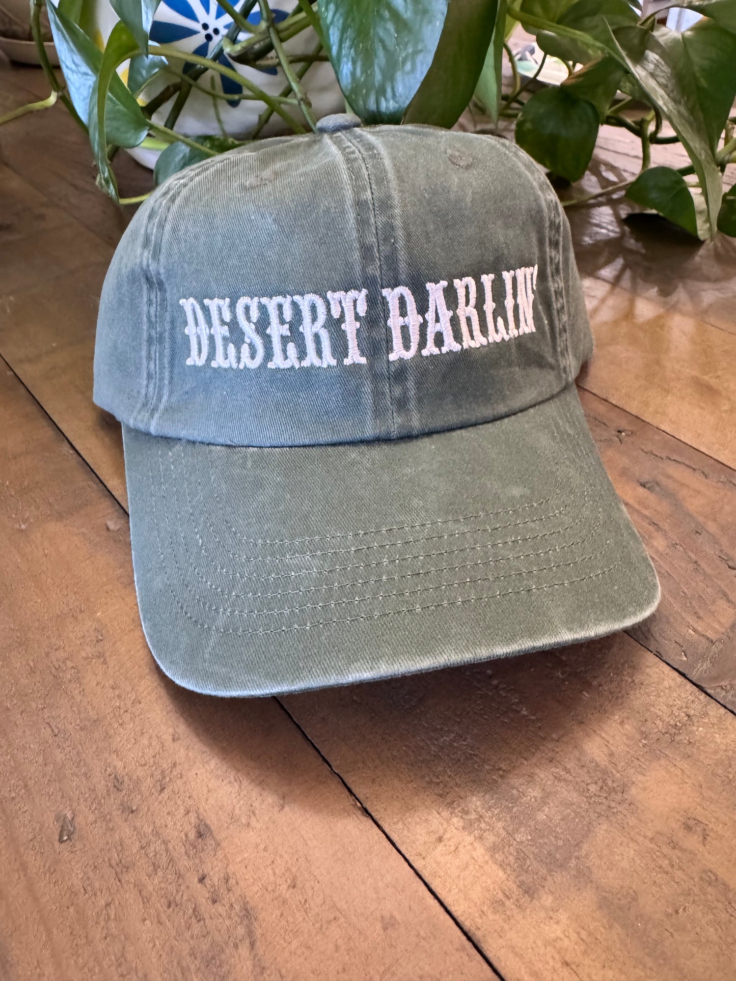 Desert Darlin’ Embroidered Garment Washed Cap