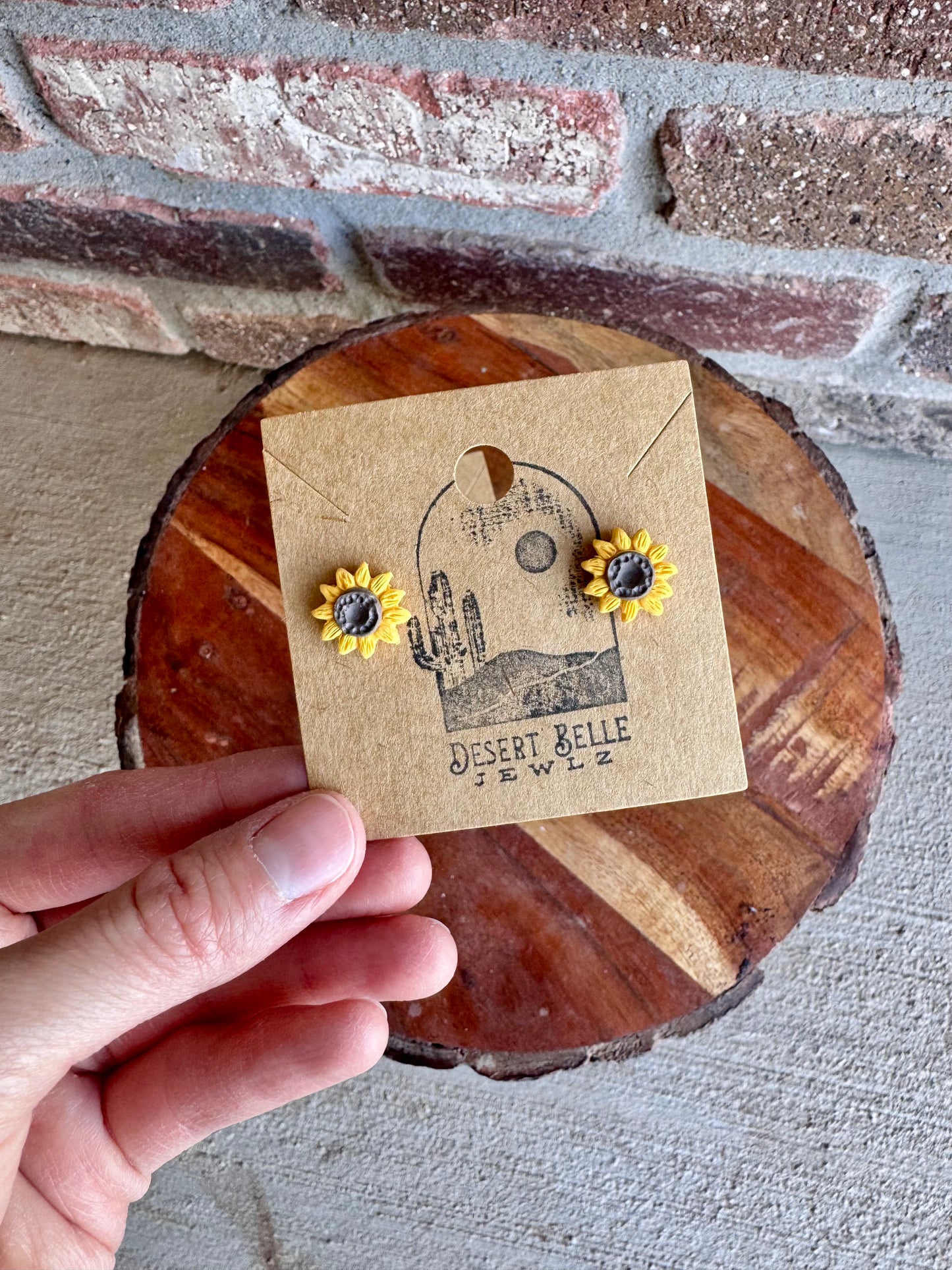 Sunflower Studs
