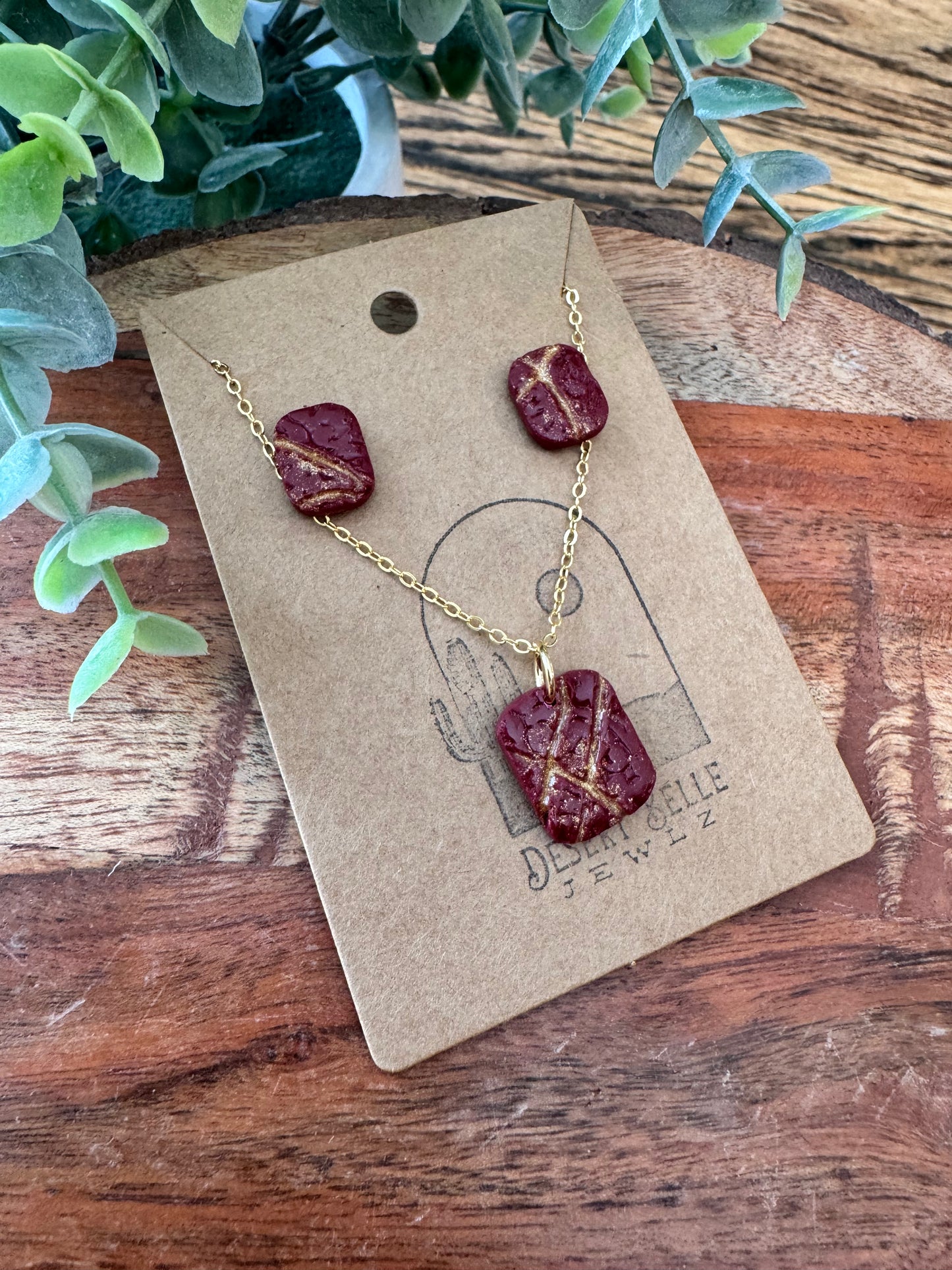 Kintsugi Inspired Necklaces & Earrings
