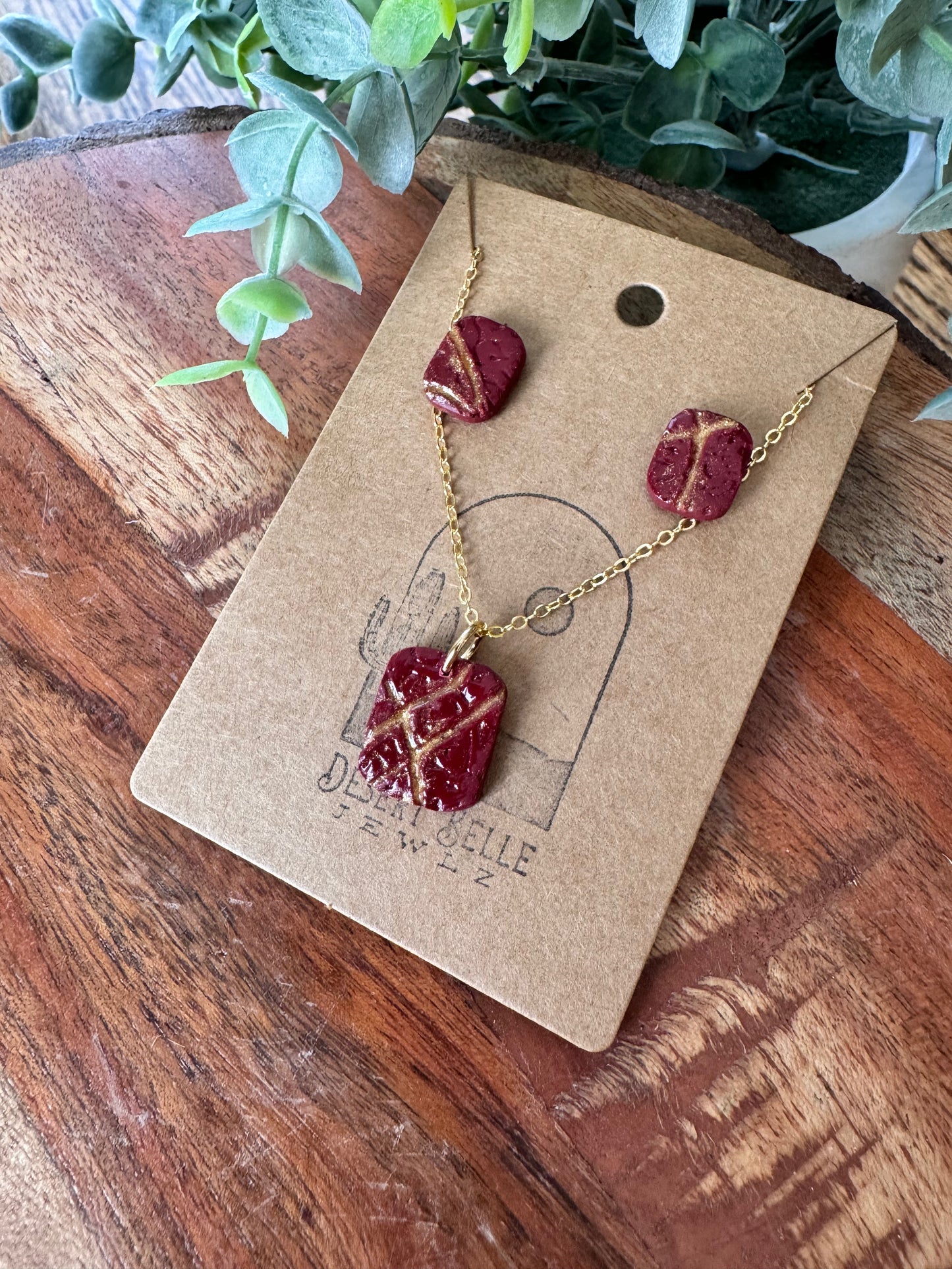 Kintsugi Inspired Necklaces & Earrings