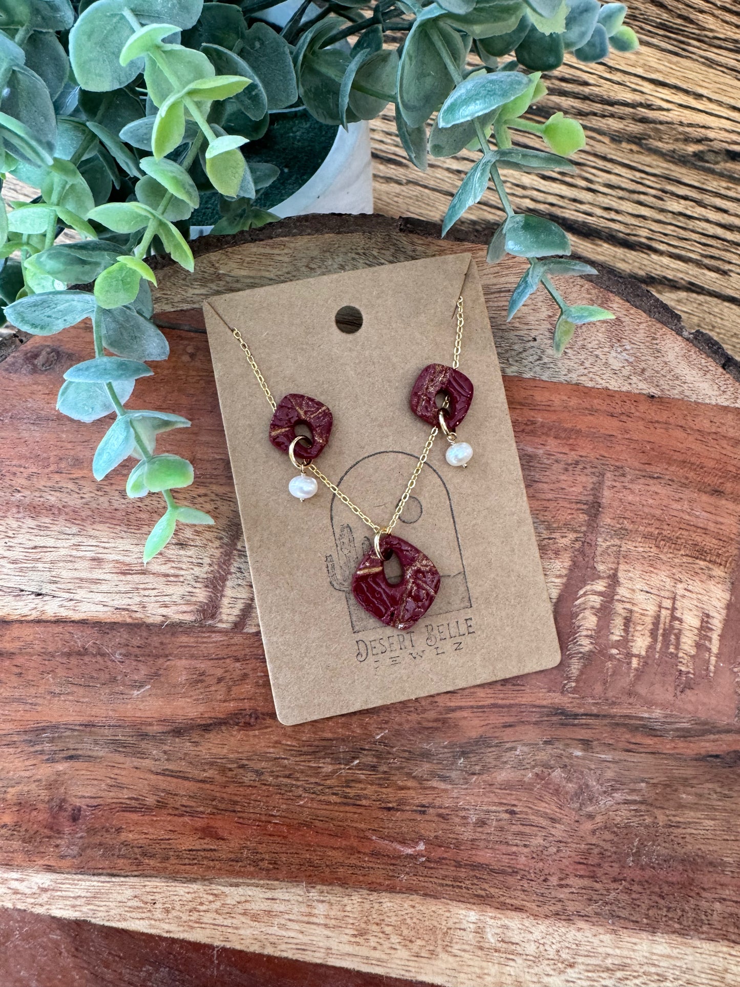 Kintsugi Inspired Necklaces & Earrings