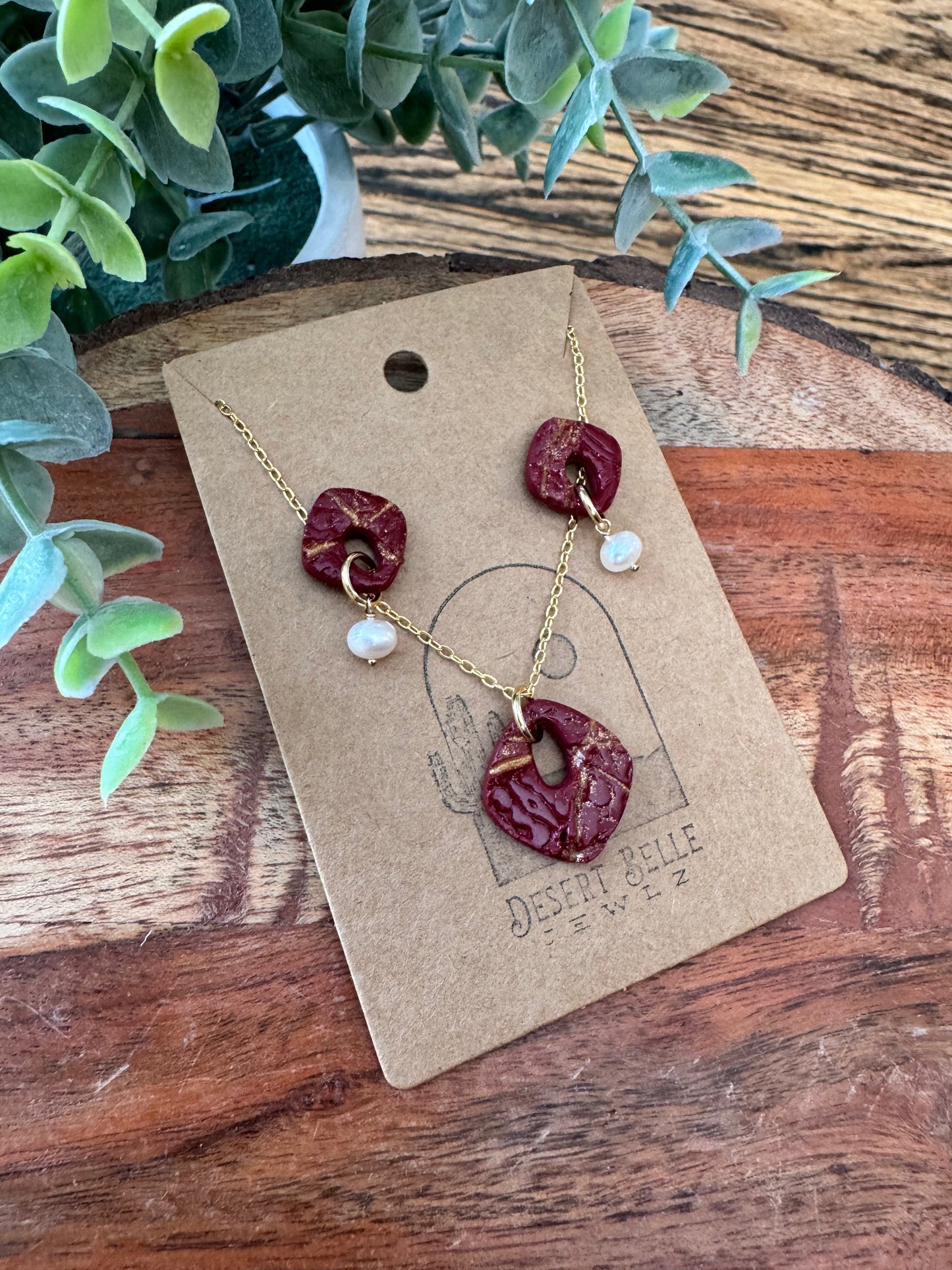 Kintsugi Inspired Necklaces & Earrings