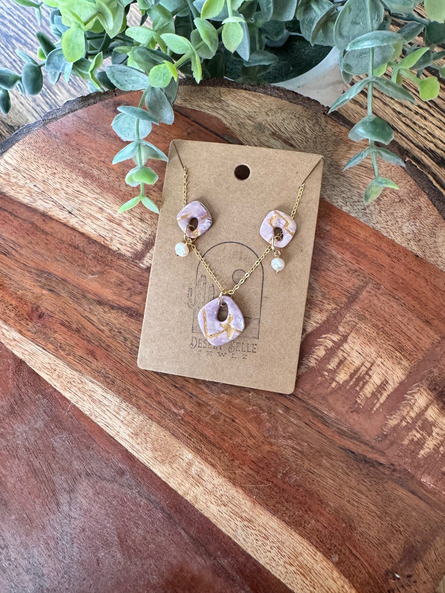 Kintsugi Inspired Necklaces & Earrings