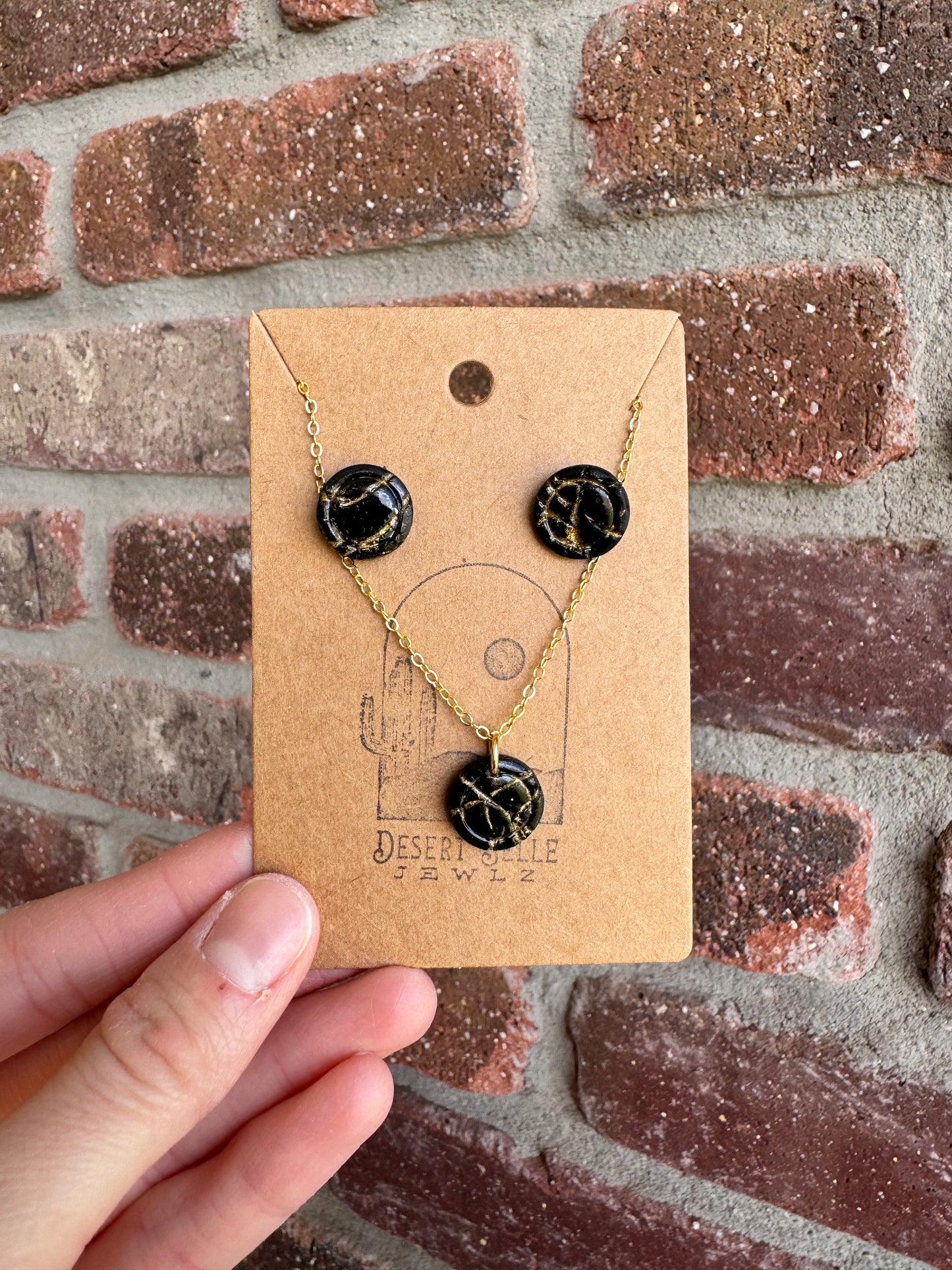 Kintsugi Inspired Necklaces & Earrings