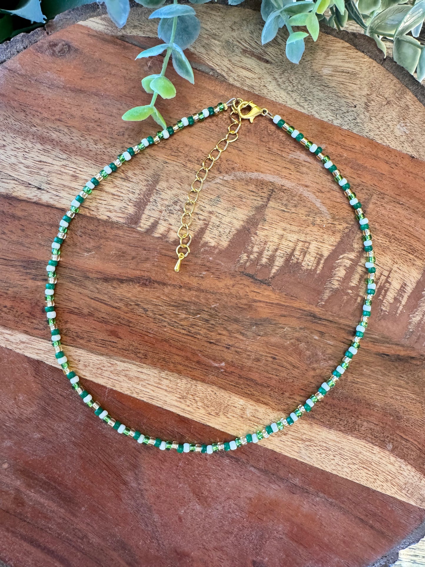 Laguna Seed Bead Necklace