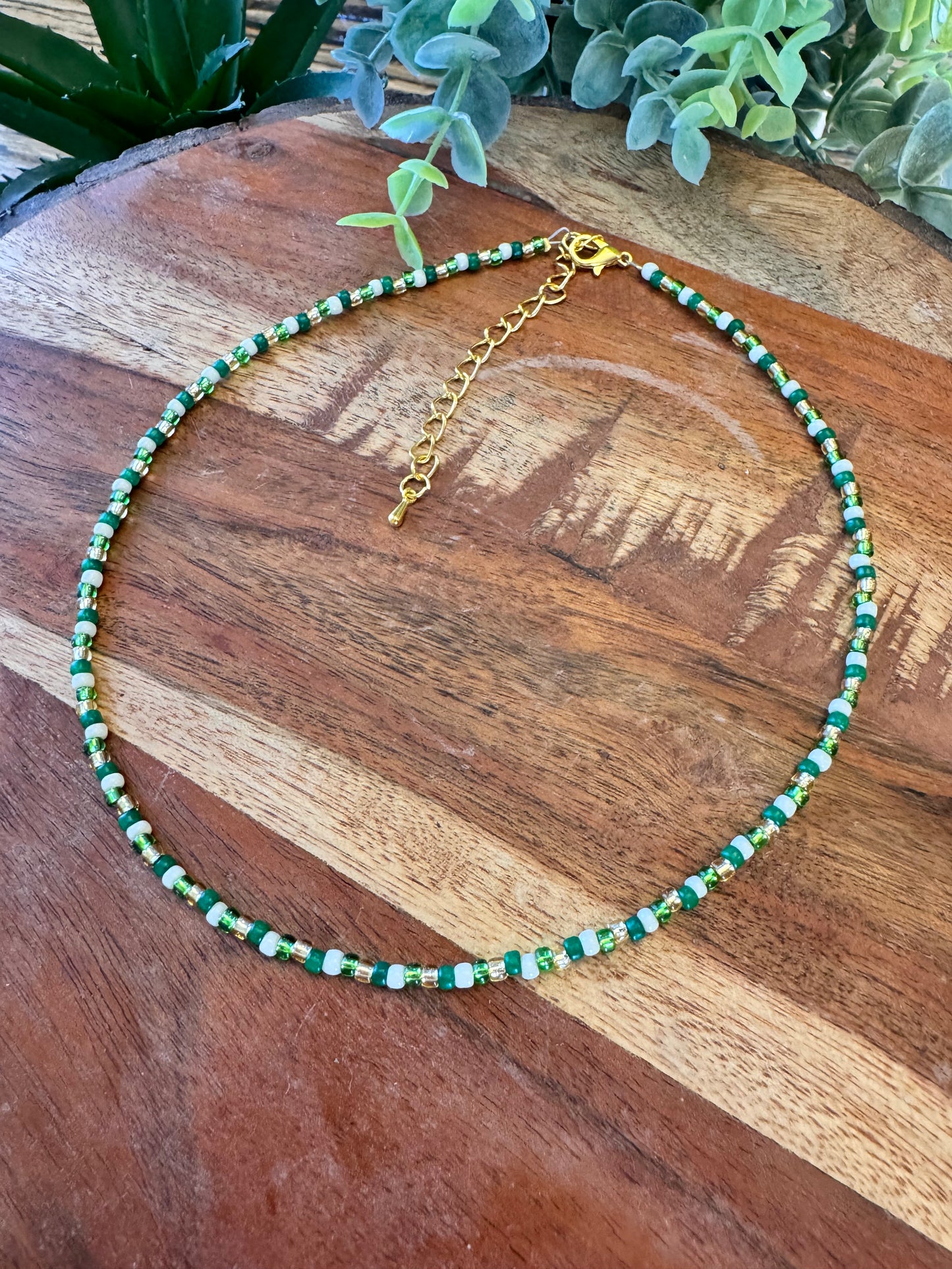 Laguna Seed Bead Necklace