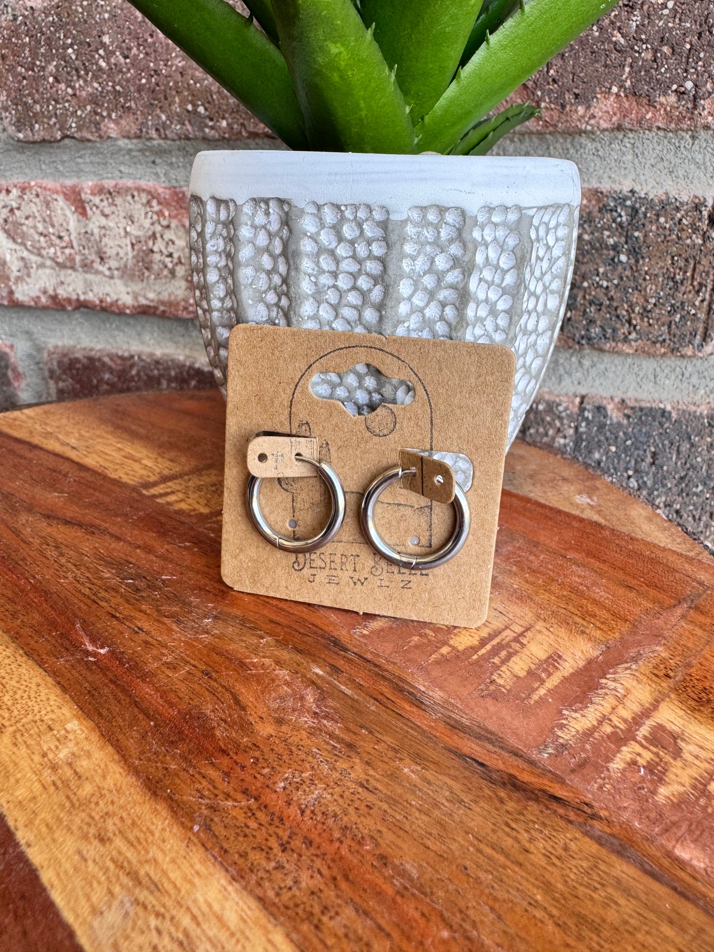 The Luna Lever Back Hoops