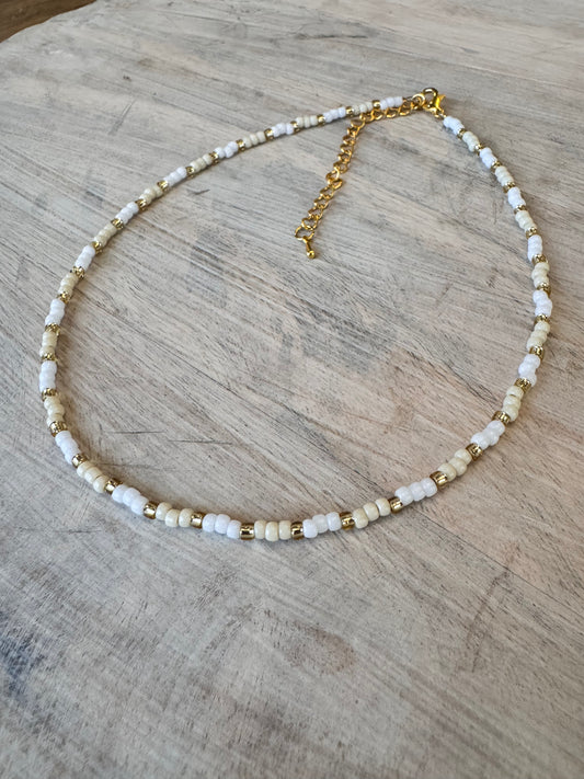 The Adelaide Seed Bead Necklace