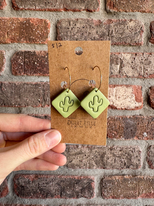 Cactus Square Hoops