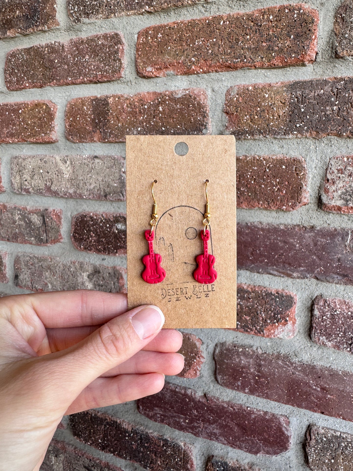 Custom Color Ukulele Earrings