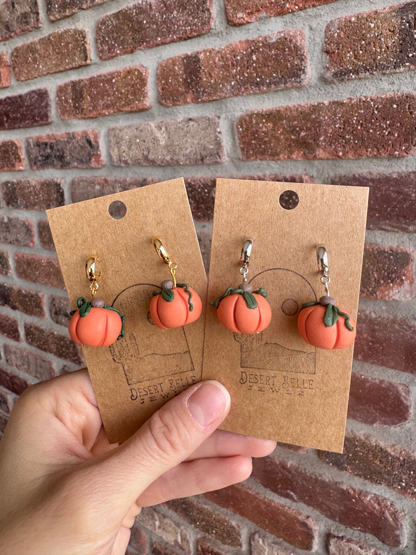 Pumpkin Earrings