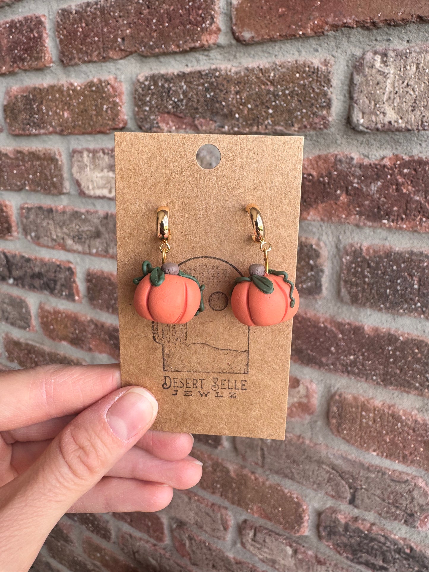 Pumpkin Earrings