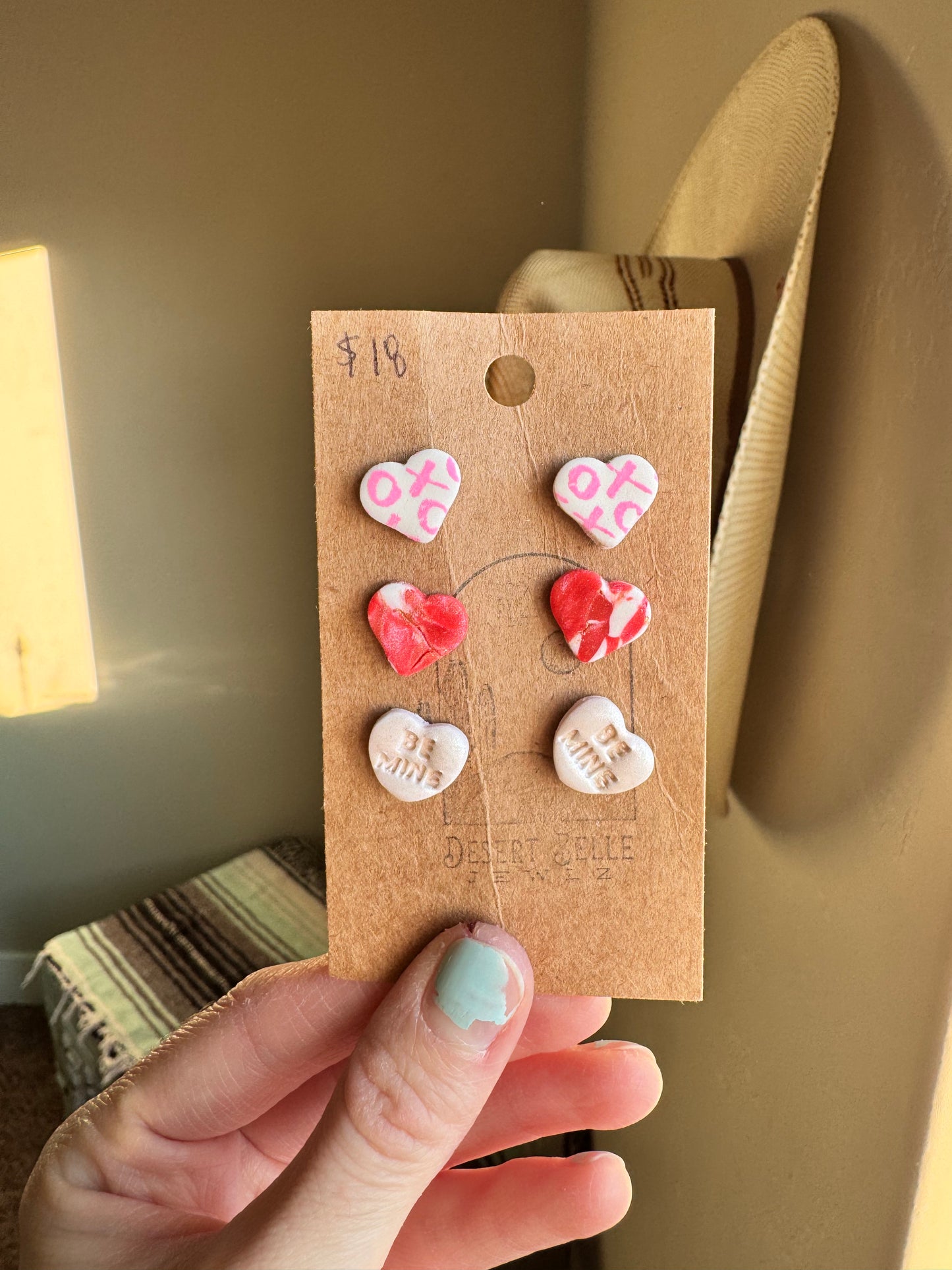 Valentine Stud Trios