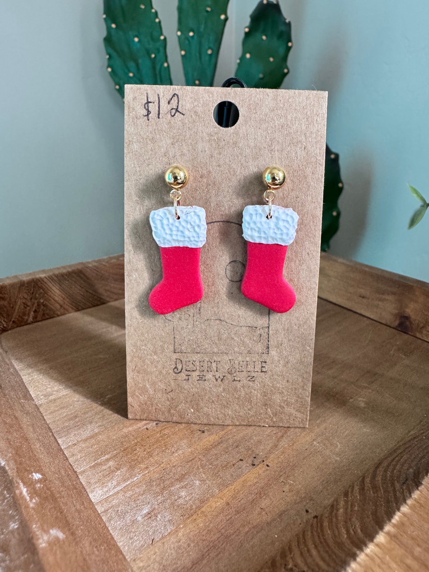 Stocking Earrings