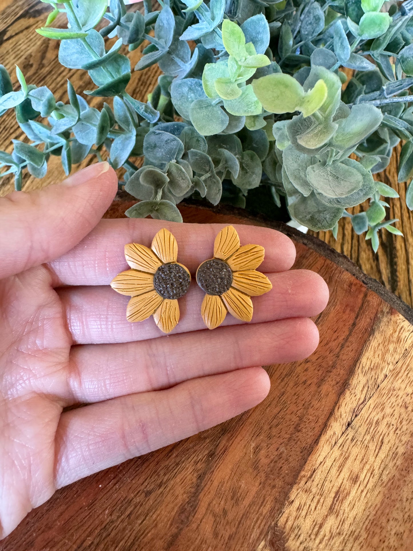 Sunflower Studs