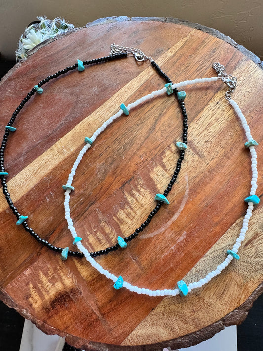 The Chandler Seed Bead Necklace