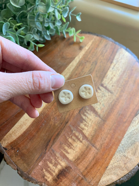 Sand Dollar Studs