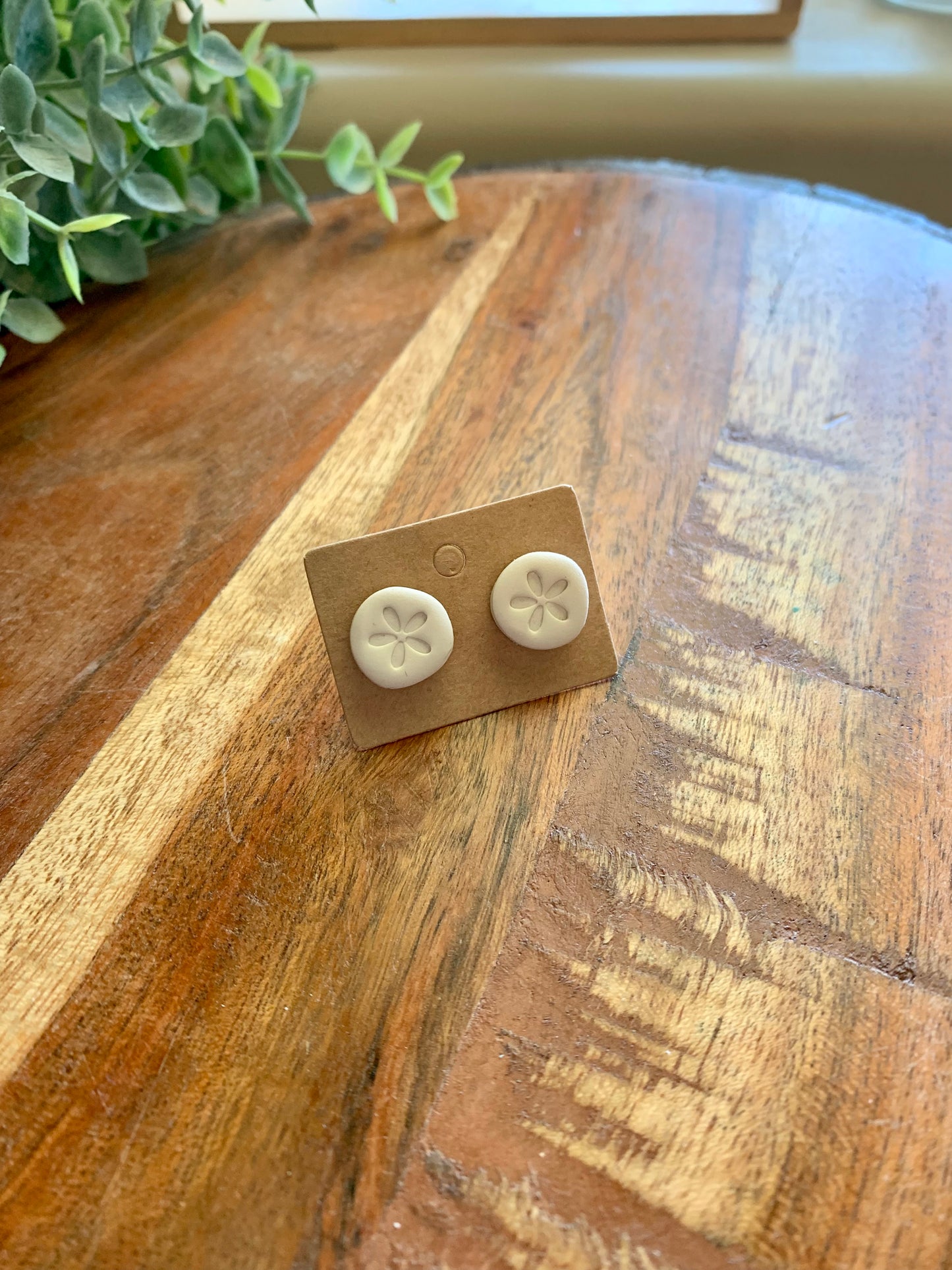 Sand Dollar Studs