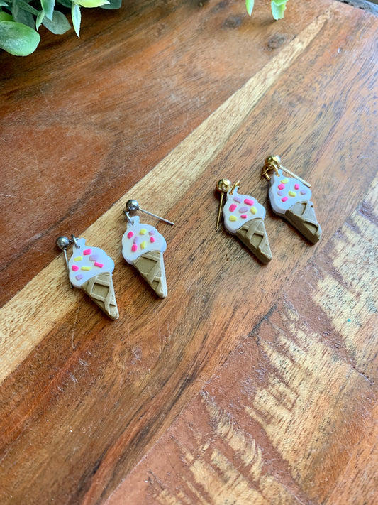 Ice Cream Cone Dangles