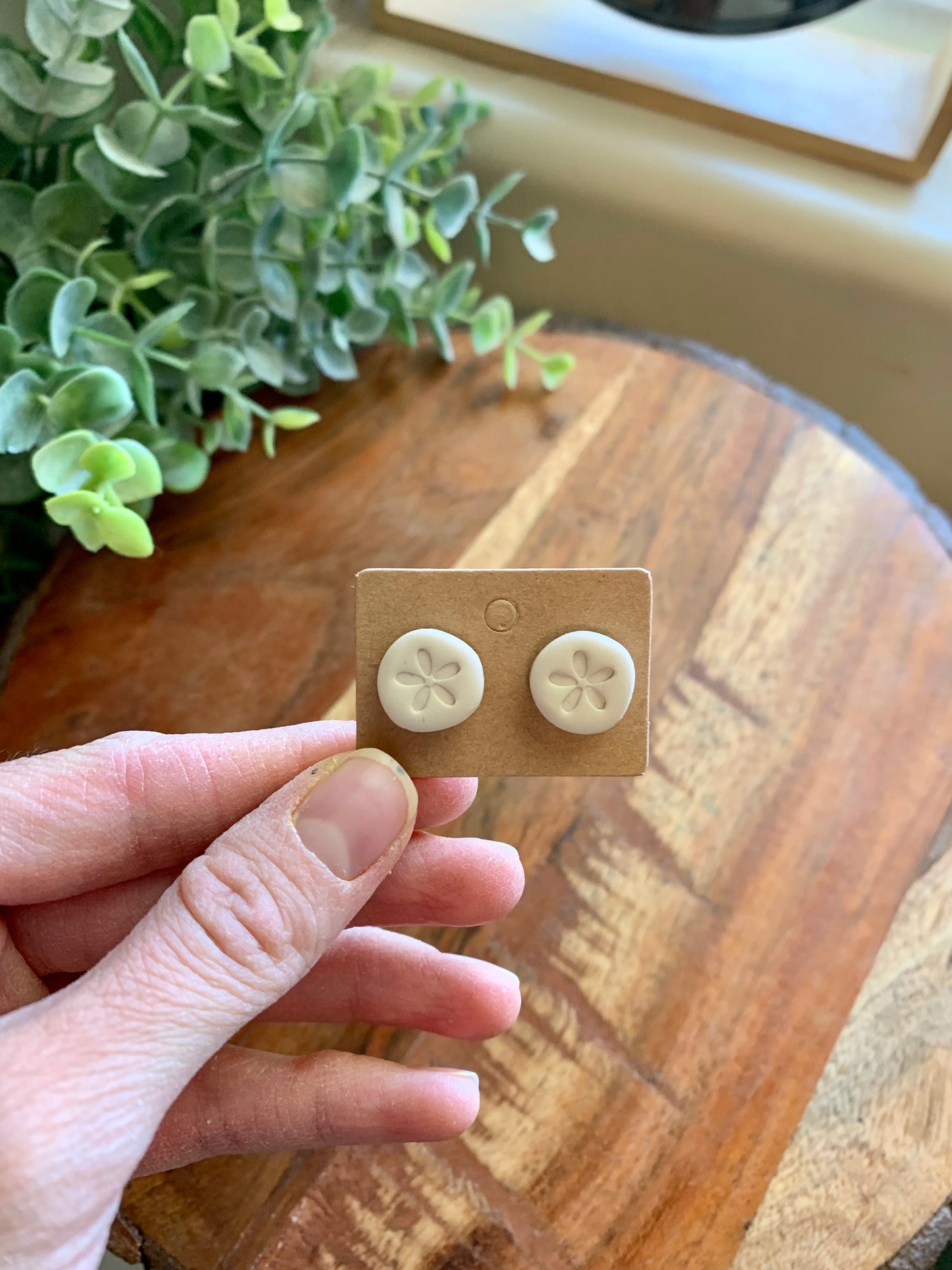 Sand Dollar Studs