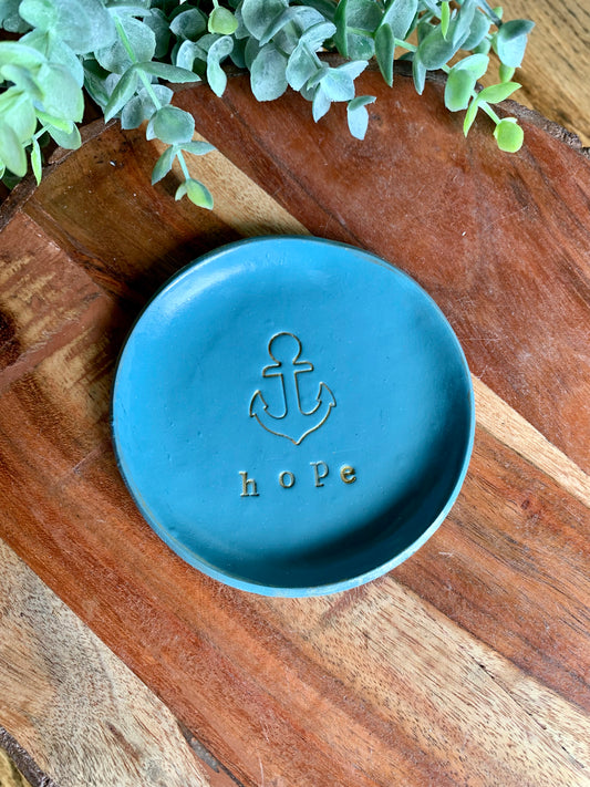 Hope Anchor Ring Dish