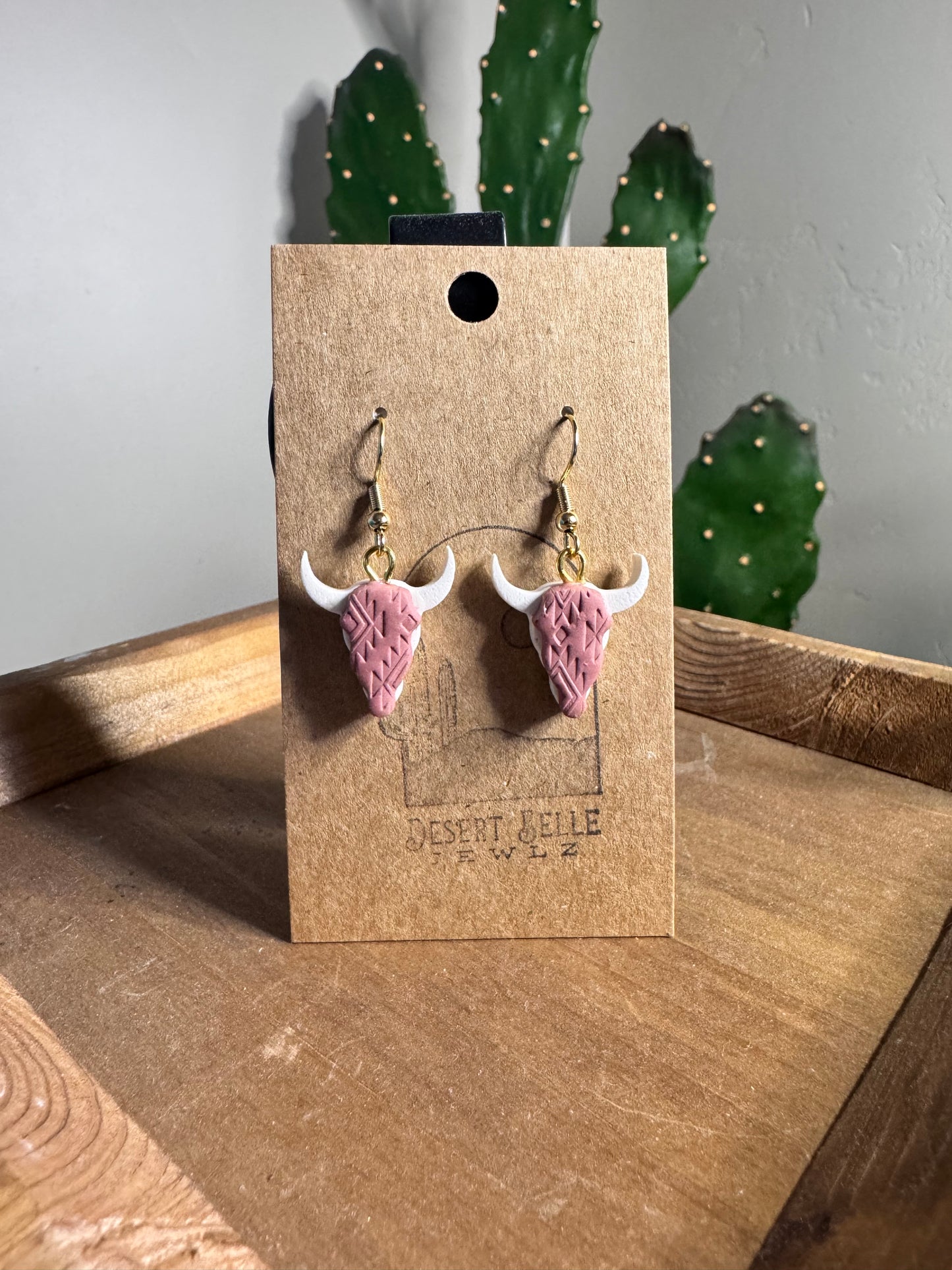Mini Longhorn Lassie Earrings