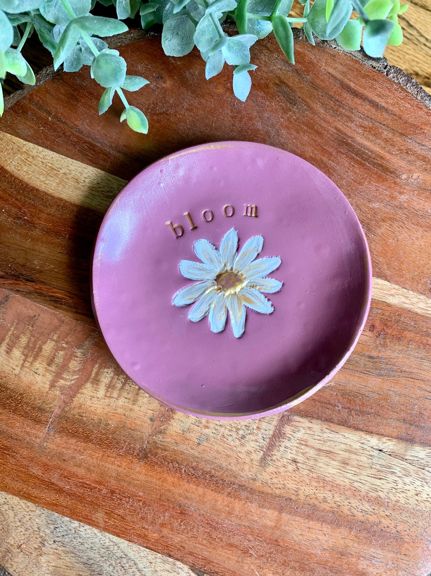 Bloom Flower Ring Dish