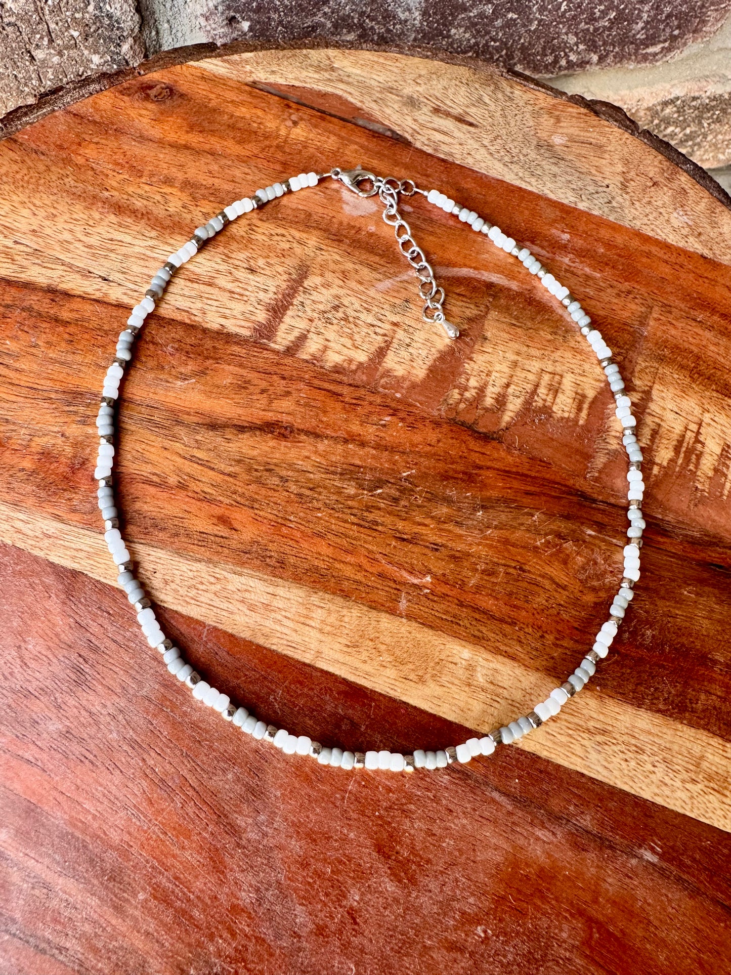 The Adelaide Seed Bead Necklace