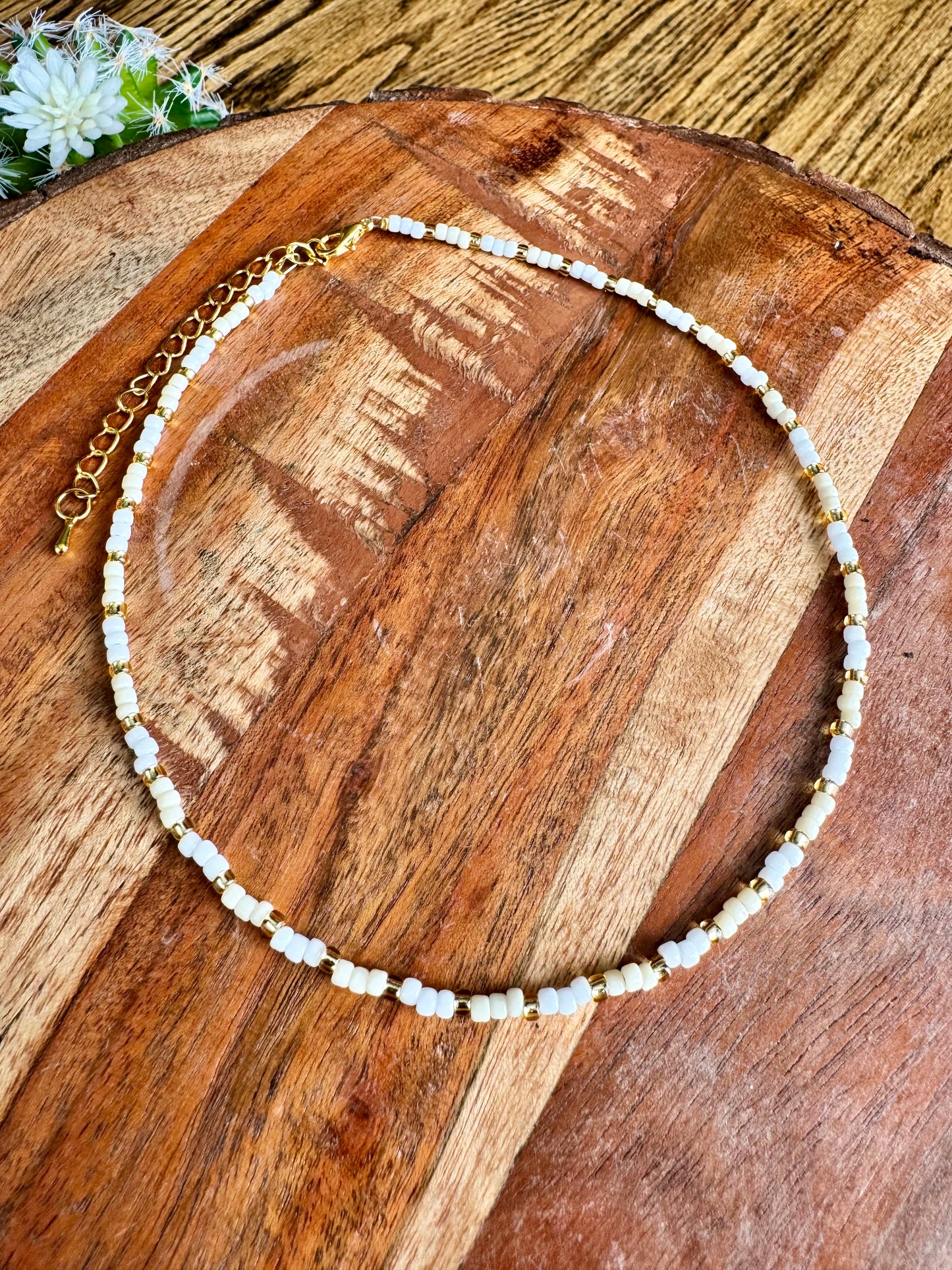 The Adelaide Seed Bead Choker