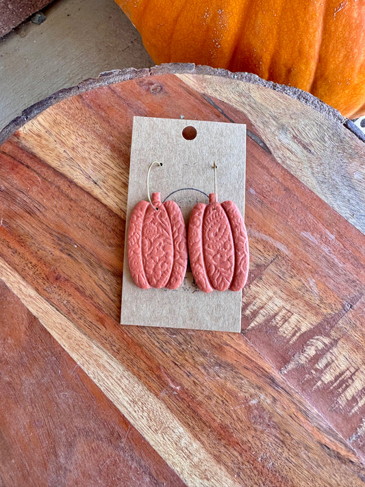 Paisley Tall Pumpkin Hoops