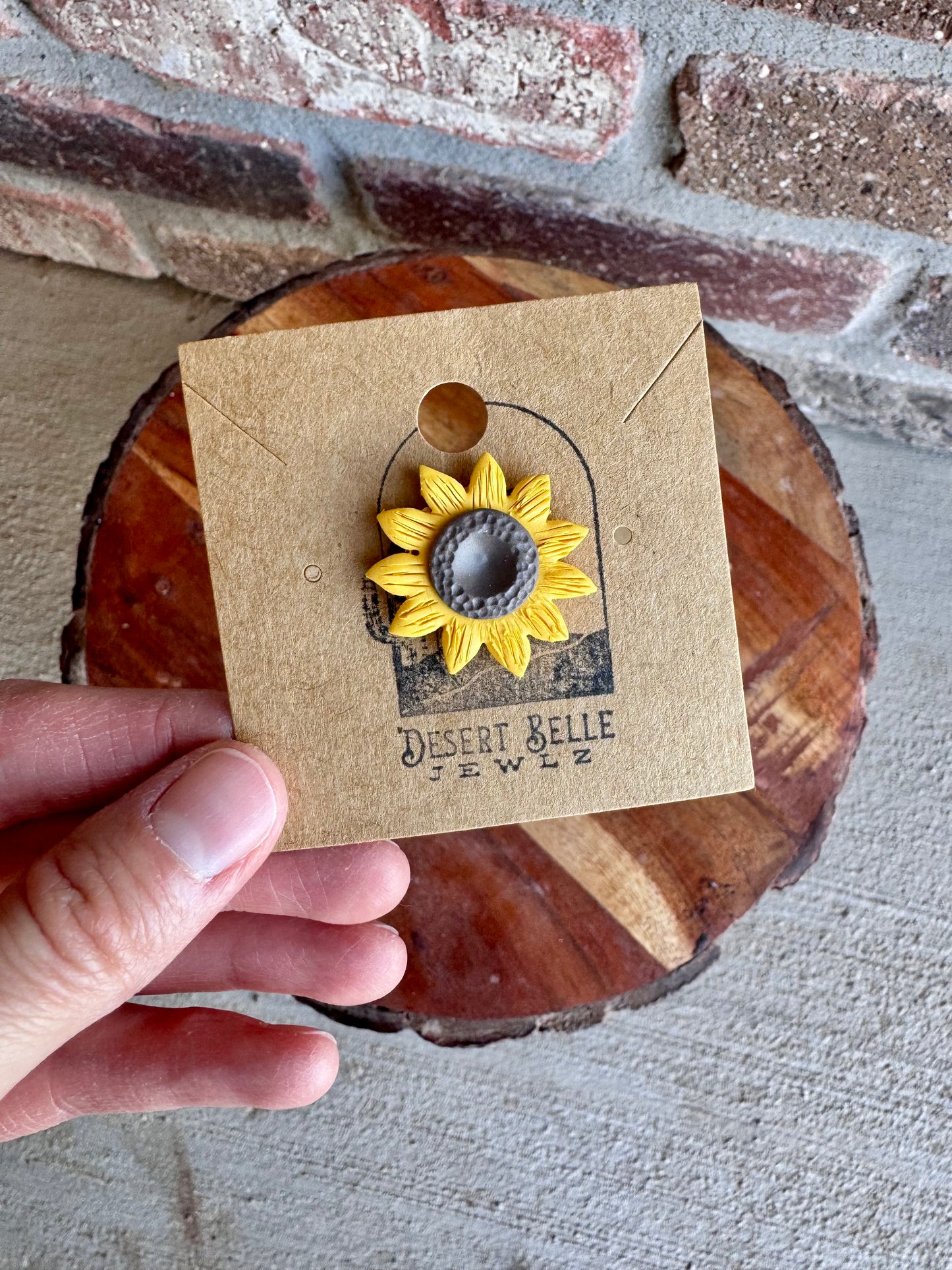 Sunflower Pin