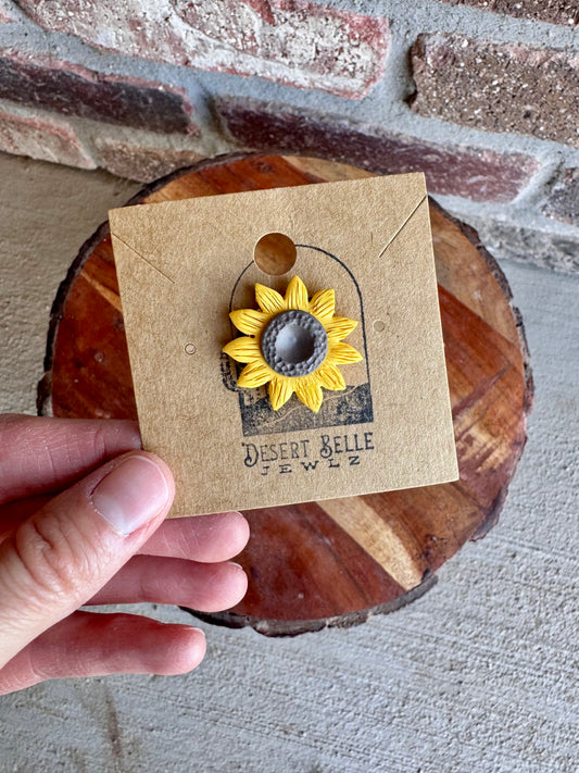 Sunflower Pin