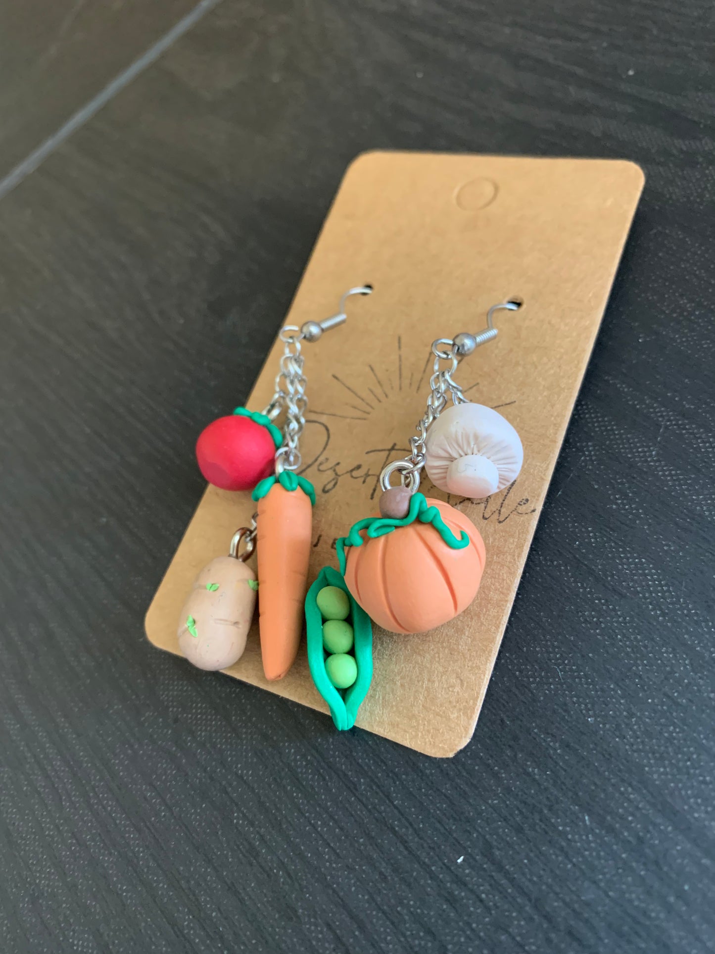Custom Veggie Earrings