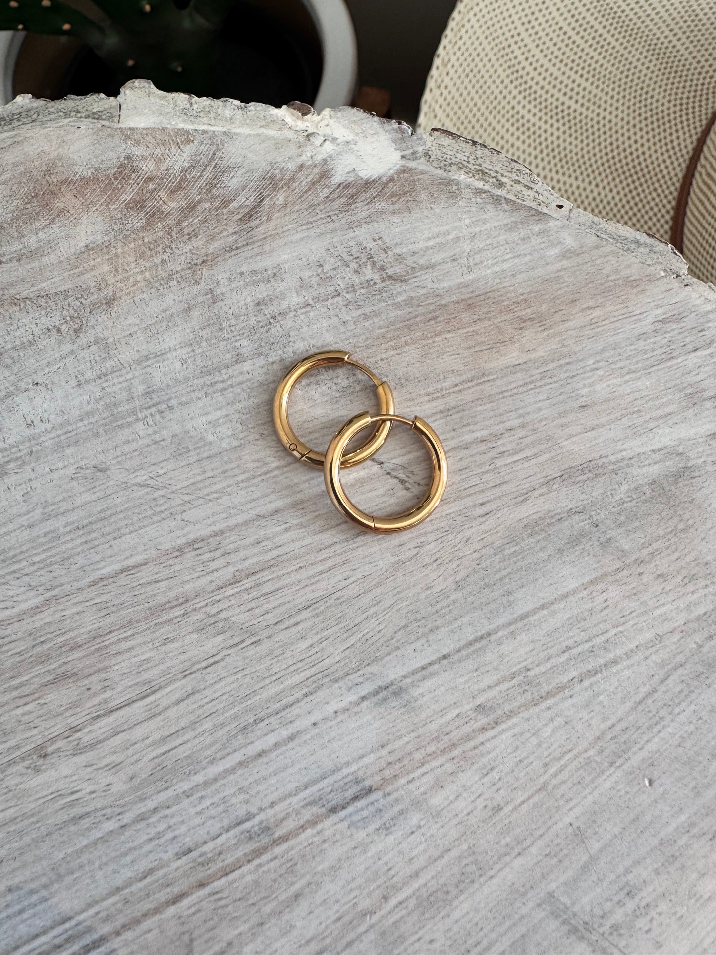 The Luna Lever Back Hoops
