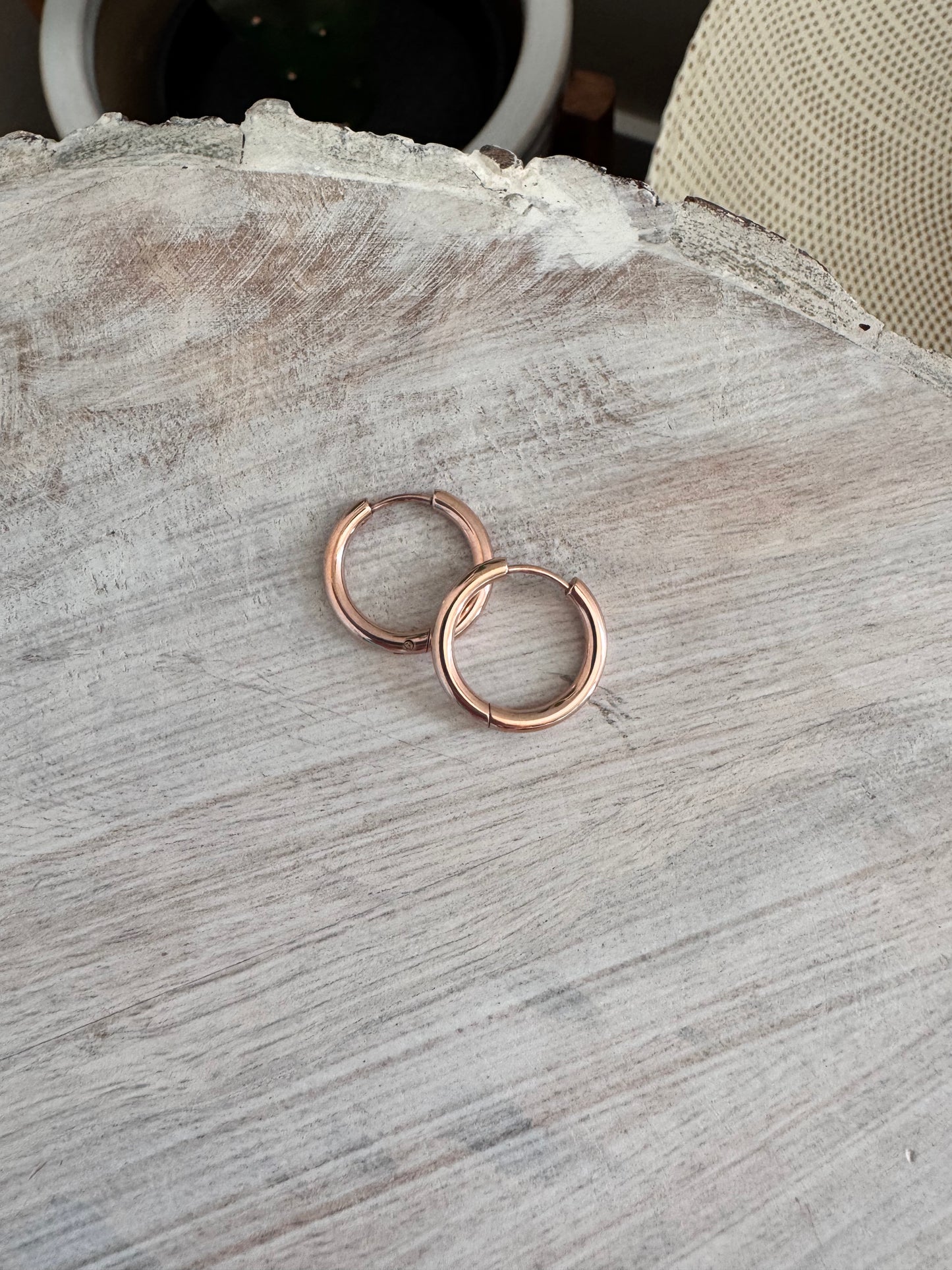 The Luna Lever Back Hoops