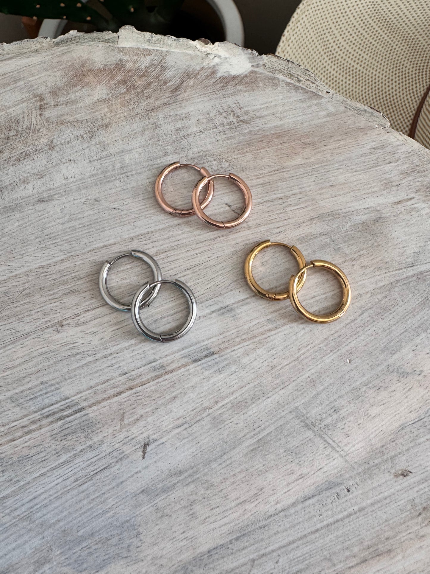 The Luna Lever Back Hoops