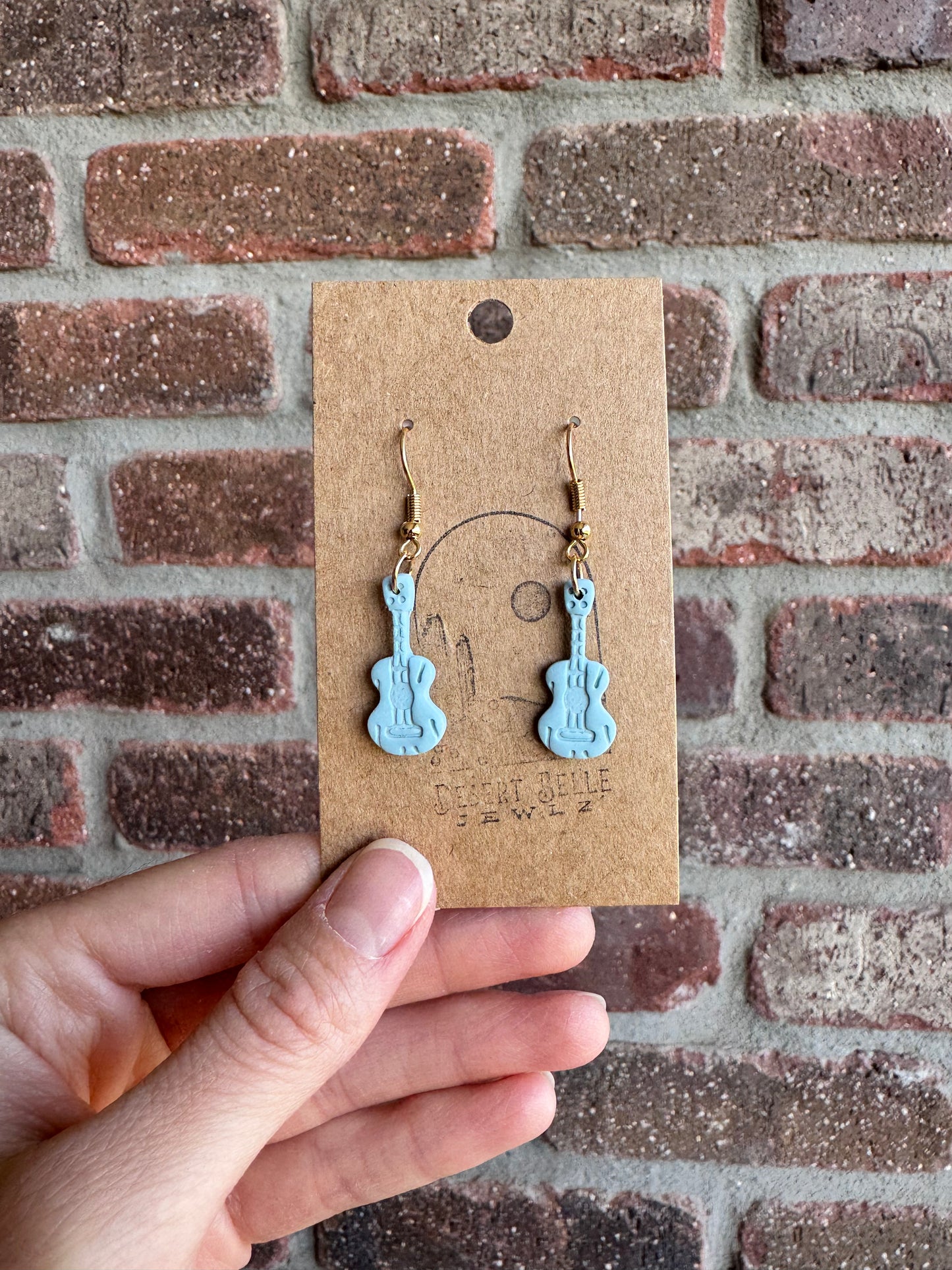 Custom Color Ukulele Earrings