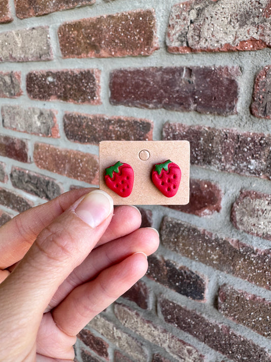 Strawberry Studs