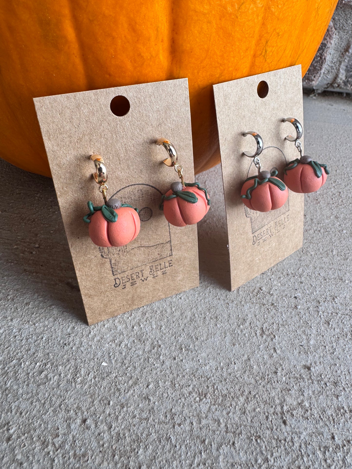 Pumpkin Earrings