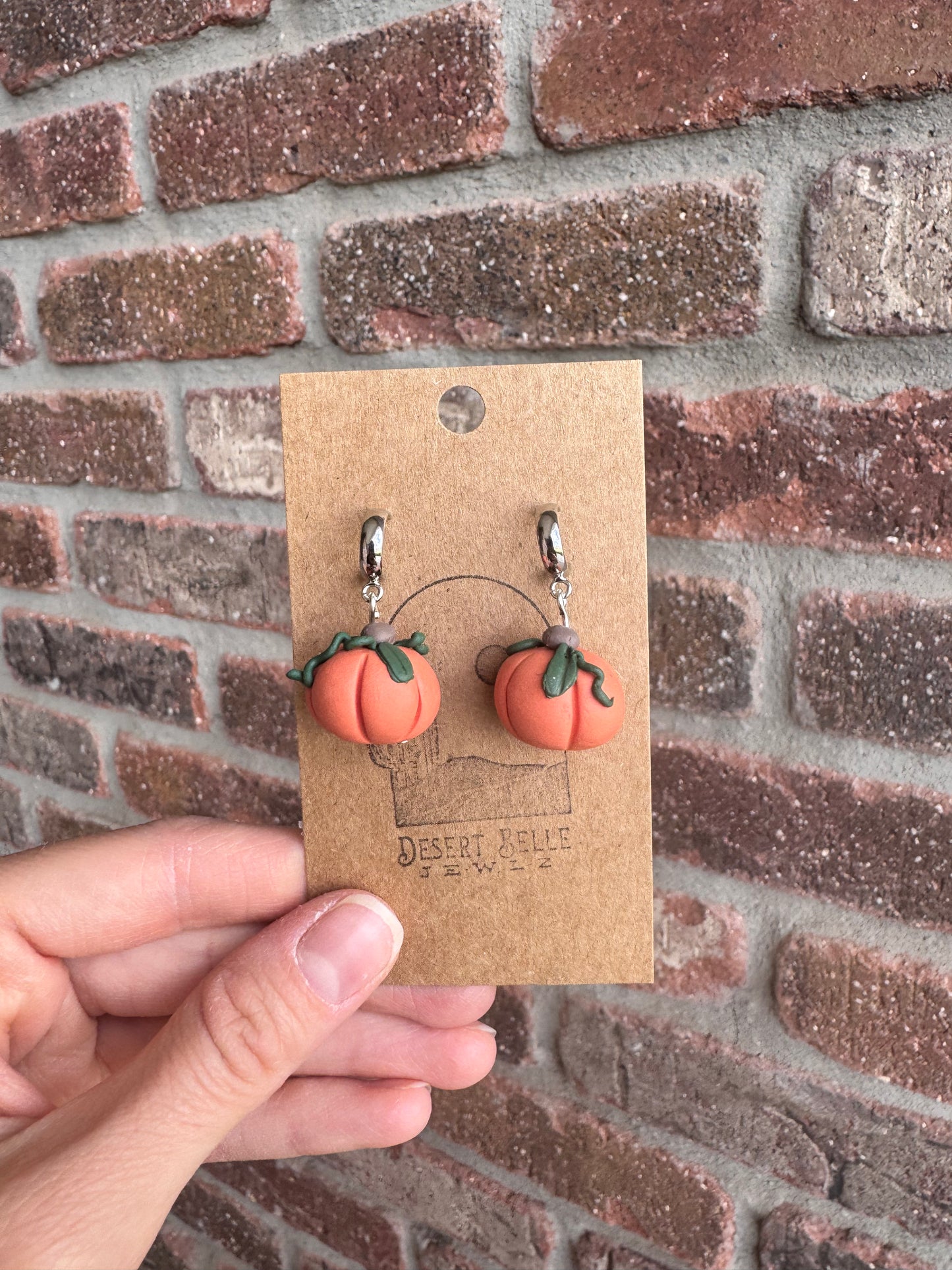 Pumpkin Earrings