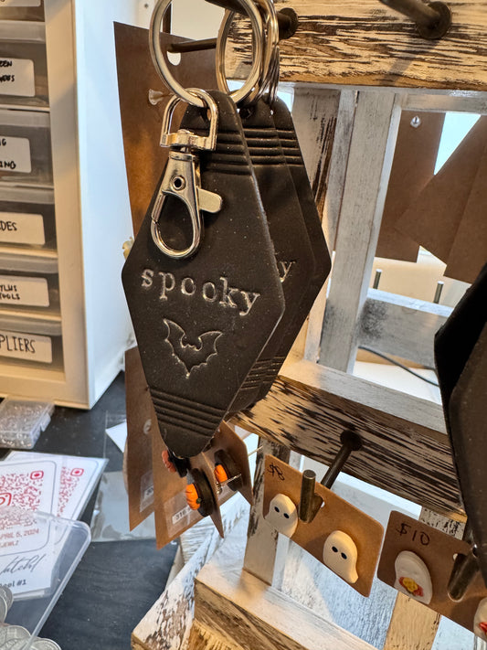 Spooky Motel Keychains