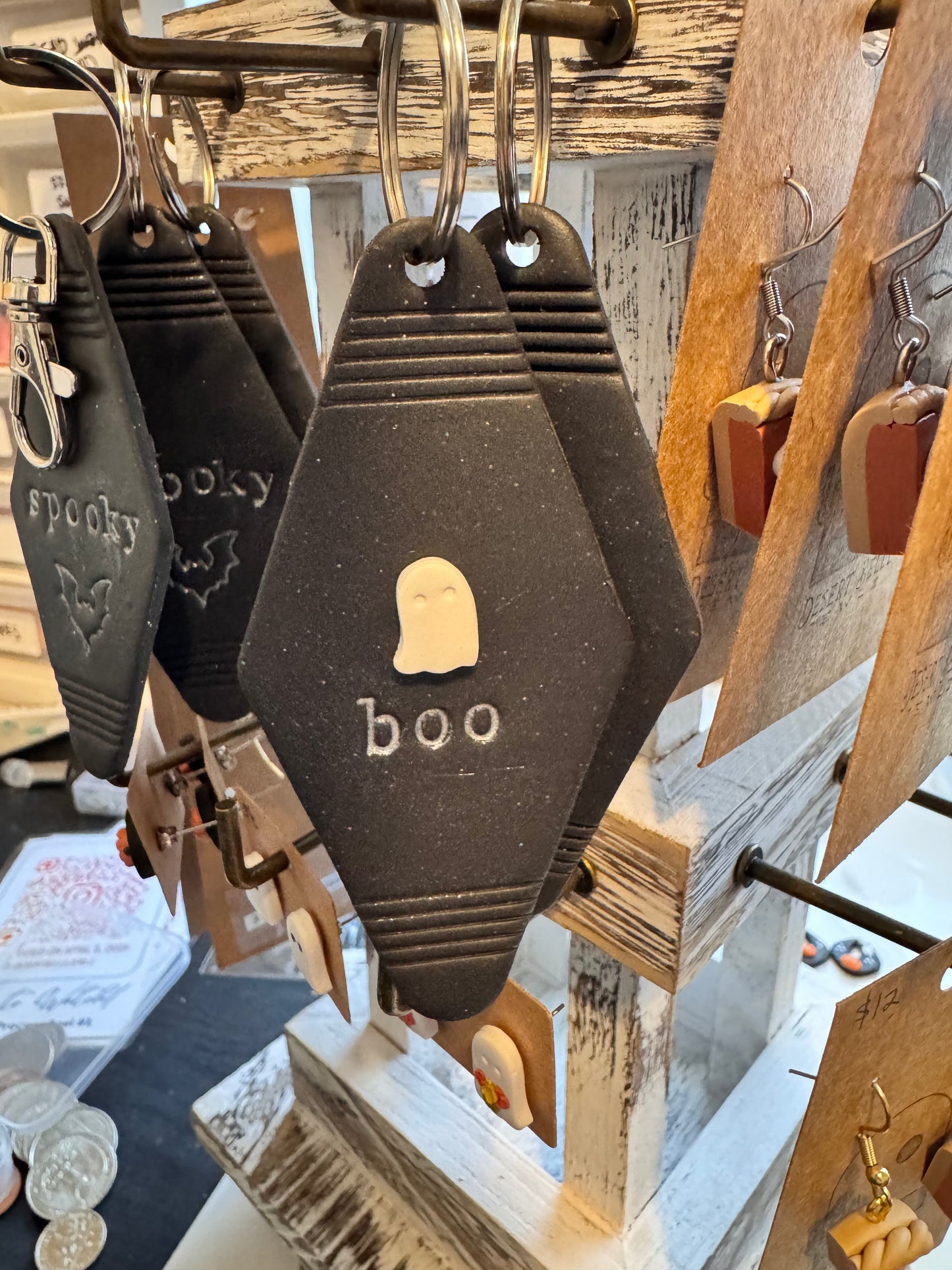 Spooky Motel Keychains