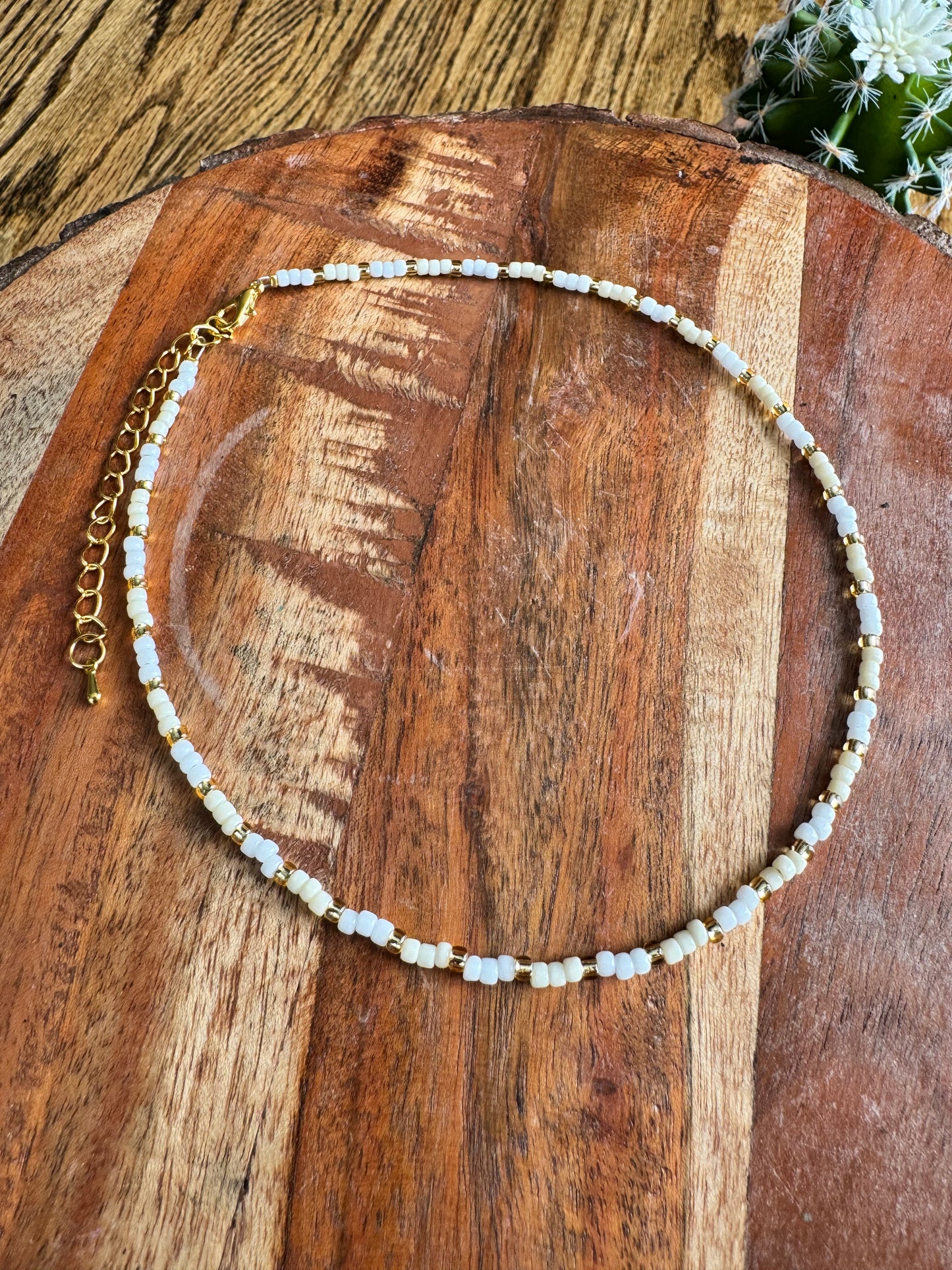 The Adelaide Seed Bead Choker