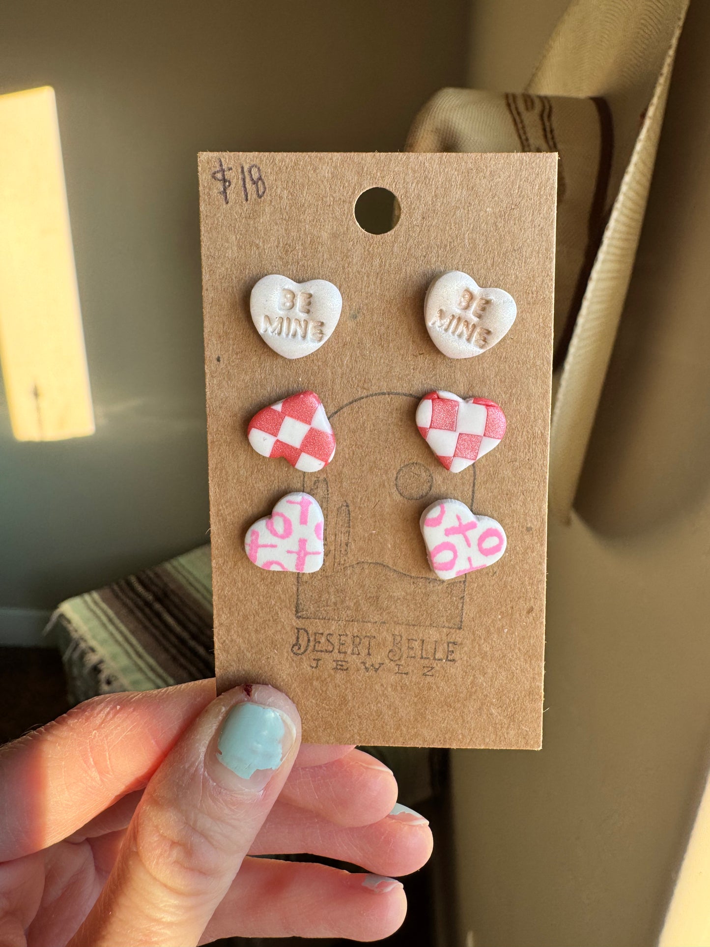 Valentine Stud Trios