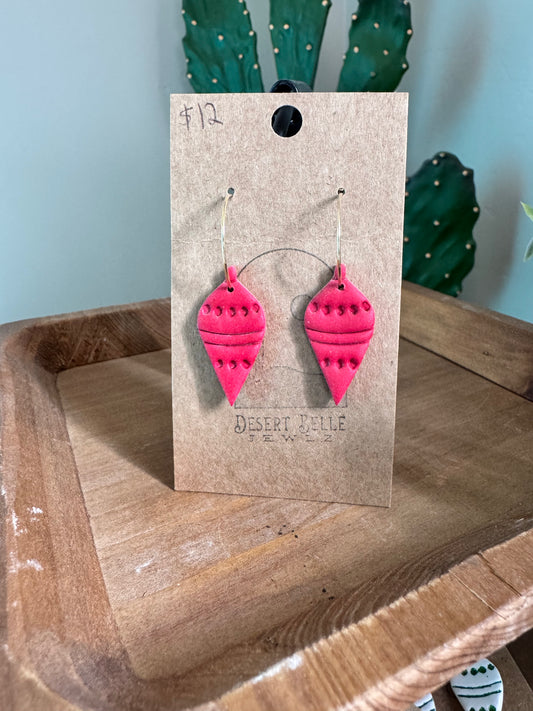 Vintage Ornament Hoops