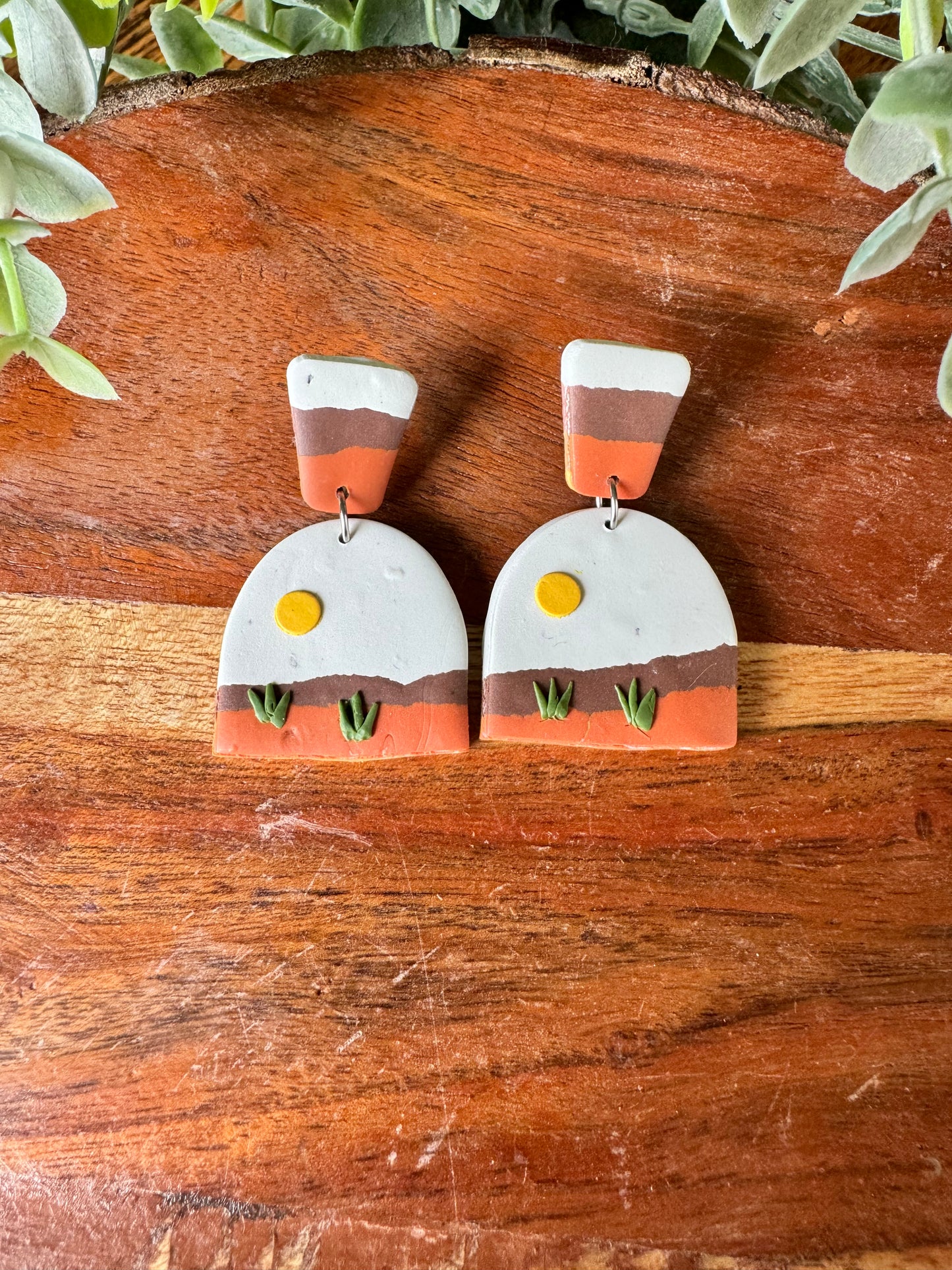 Desert Scene Earrings