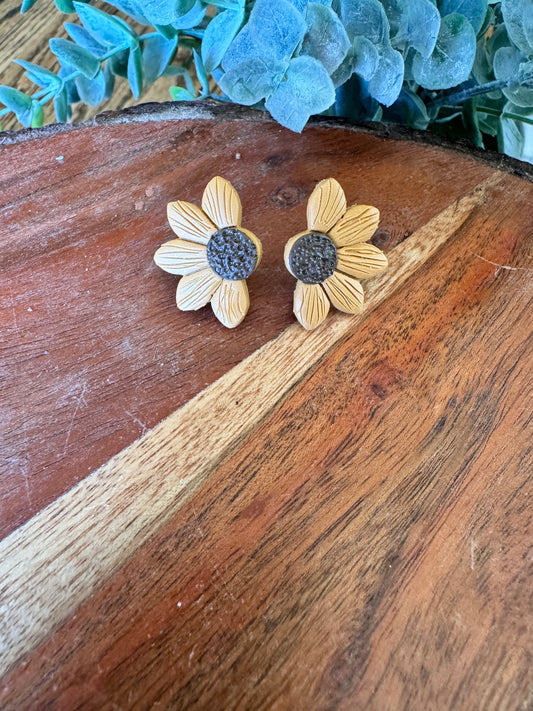 Sunflower Studs