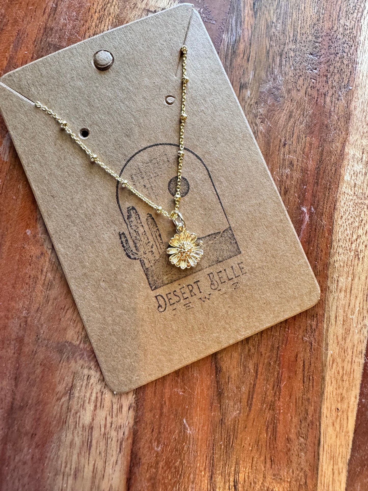 Sunflower Necklace