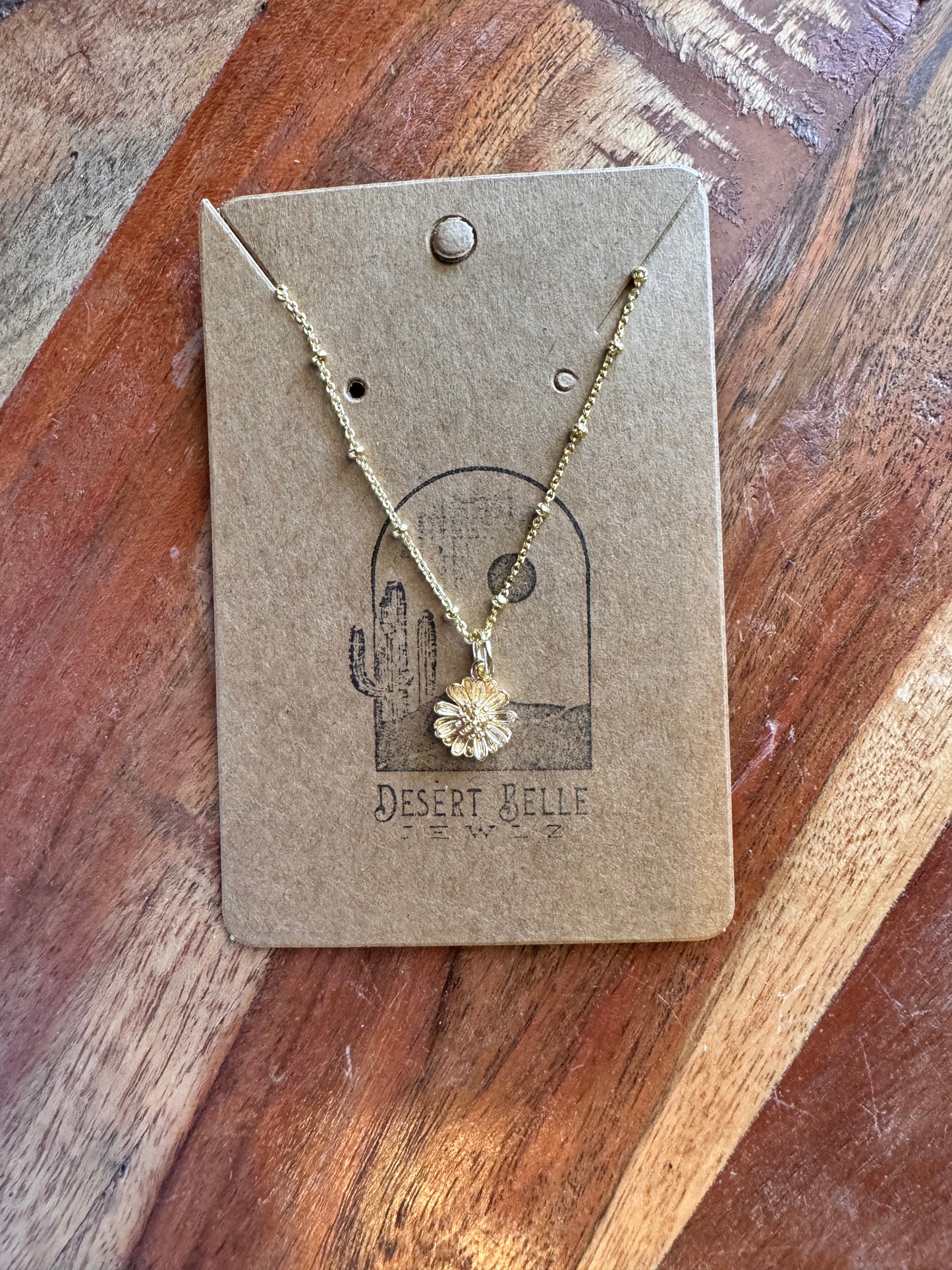 Sunflower Necklace