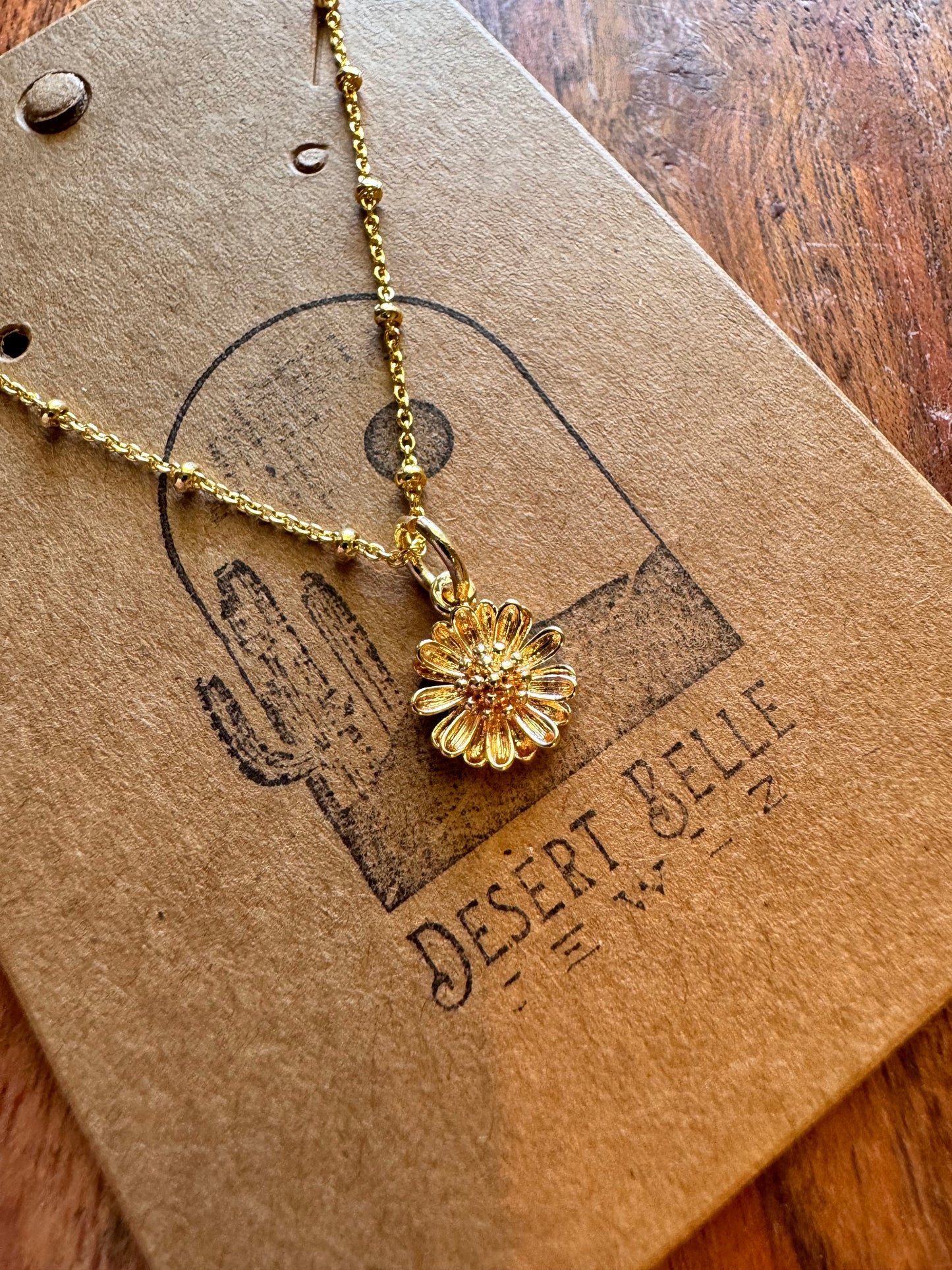 Sunflower Necklace